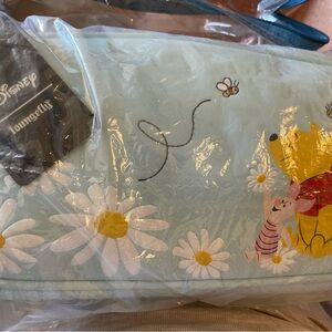 Disney Loungefly Winnie the Pooh Floral Bag - Light Blue and Yellow